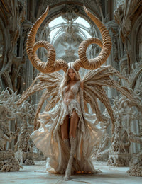 Art Print Irina Malina - The Envoy of the Blinding Eclipse