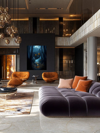 Art Print Irina Malina - Feral Dreams, Silent Steps