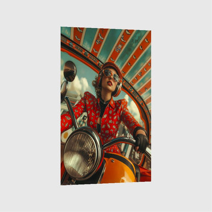 Art Print Irina Malina - Ride the Vibe