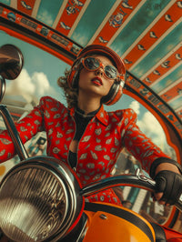 Art Print Irina Malina - Ride the Vibe