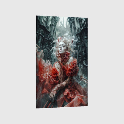 Art Print Irina Malina - The Blood Rose Empress