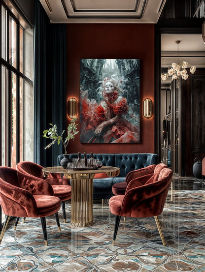 Art Print Irina Malina - The Blood Rose Empress