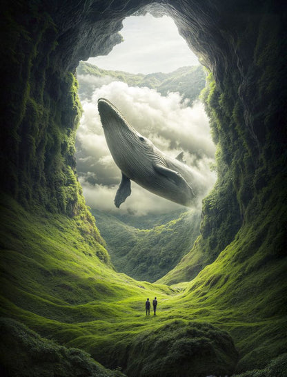 Art Print Irina Malina - The Breach Beyond Reality