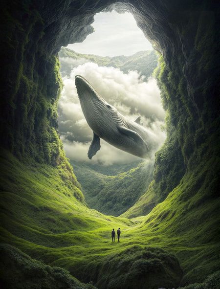 Art Print Irina Malina - The Breach Beyond Reality