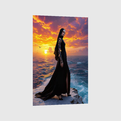 Art Print Anton Kravsov AI - Twilight Sermon