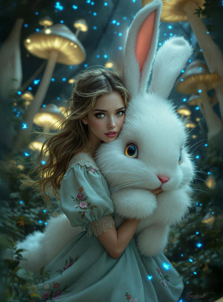 Art Print Anton Kravsov AI - The Dreamworld of Alisa