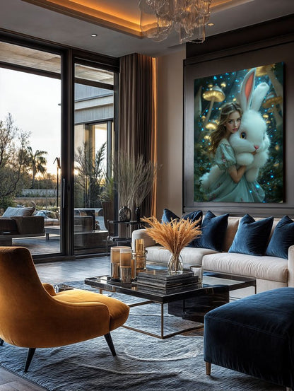 Art Print Anton Kravsov AI - The Dreamworld of Alisa