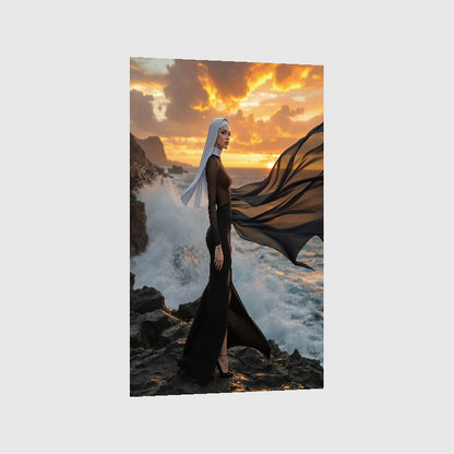 Art Print Anton Kravsov AI - Between Sin and Salvation