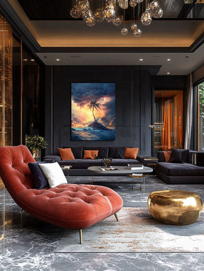 Art Print BonsAI - Solitude in the Storm