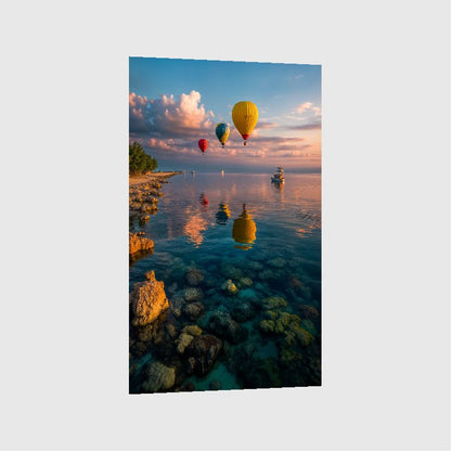 Art Print BonsAI - Over the Crystal Shore