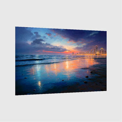 Art Print  BonsAI - The City Watches the Sea