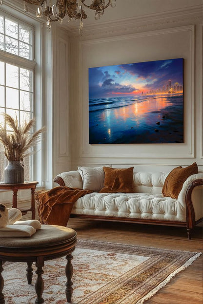 Art Print  BonsAI - The City Watches the Sea