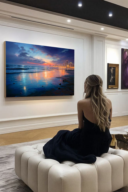 Art Print  BonsAI - The City Watches the Sea