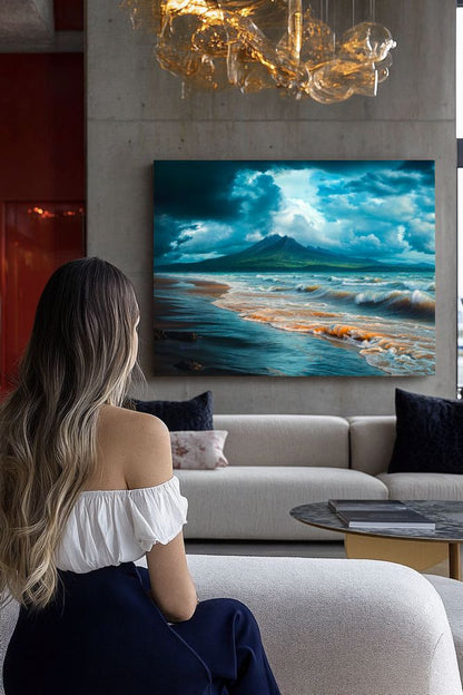 Art Print  BonsAI - Shadows and Waves