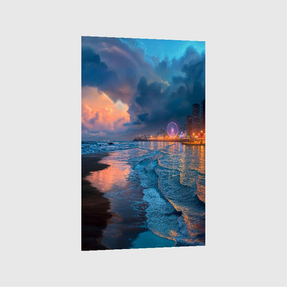 Art Print BonsAI - City Pulse, Ocean Breath