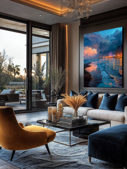 Art Print BonsAI - City Pulse, Ocean Breath