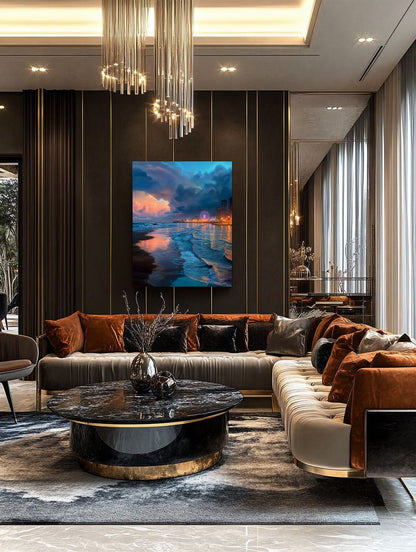 Art Print BonsAI - City Pulse, Ocean Breath