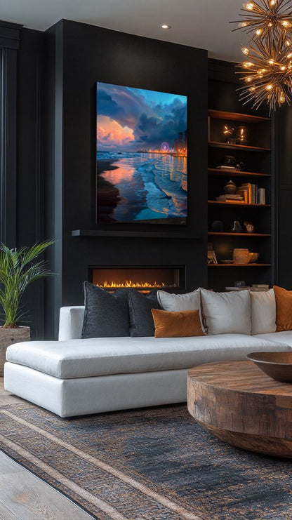 Art Print BonsAI - City Pulse, Ocean Breath