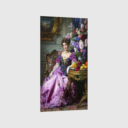 Art Print Zulfiia Ermakova - The Lady of Lavender Dreams