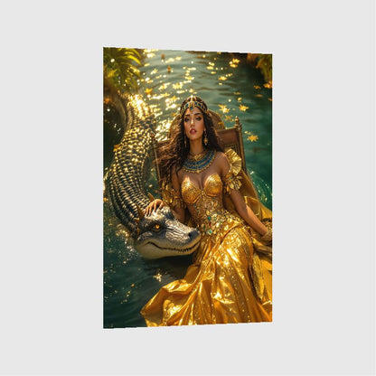 Art Print Anton Kravsov AI - Queen of the Nile