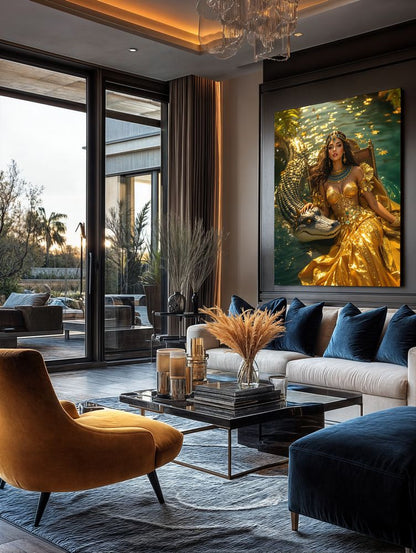 Art Print Anton Kravsov AI - Queen of the Nile