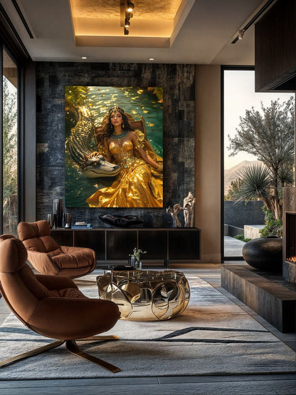 Art Print Anton Kravsov AI - Queen of the Nile