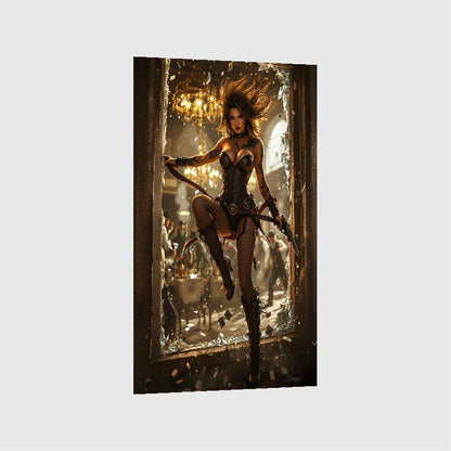 Art Print Anton Kravsov AI - The Ace That Walked In