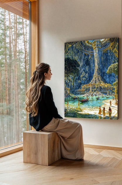 Art Print Existence Games - Ancient Adventures
