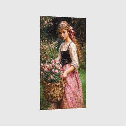Art Print Zulfiia Ermakova - Soft as Roses