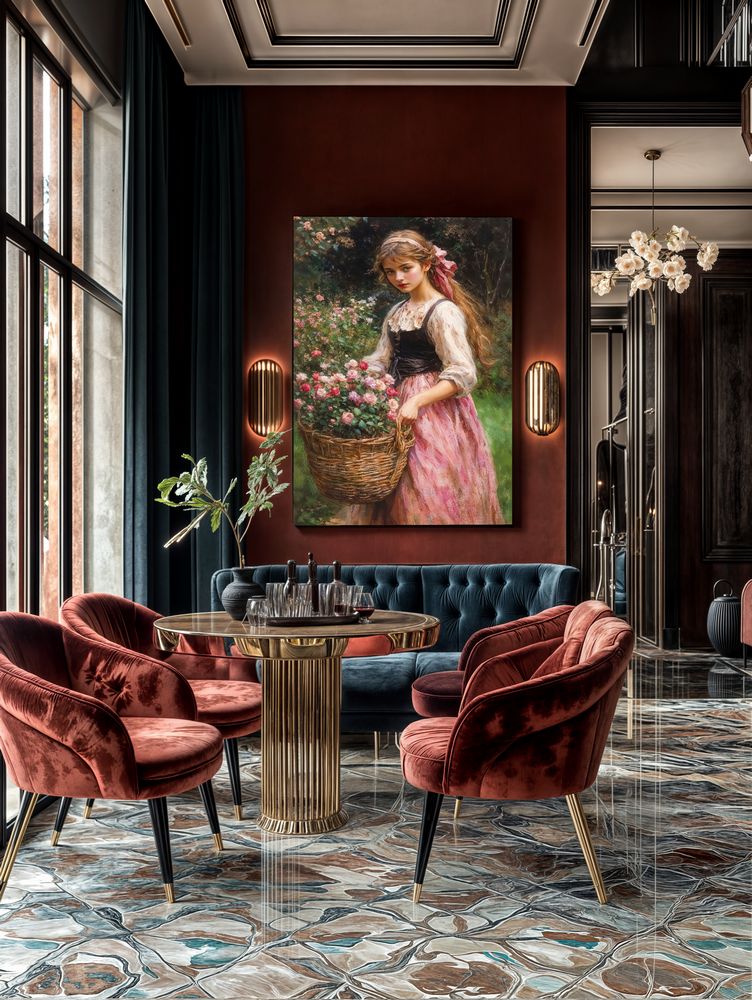 Art Print Zulfiia Ermakova - Soft as Roses
