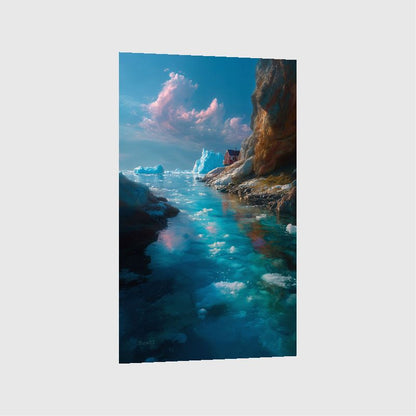 Art Print BonsAI - Glacier Glow