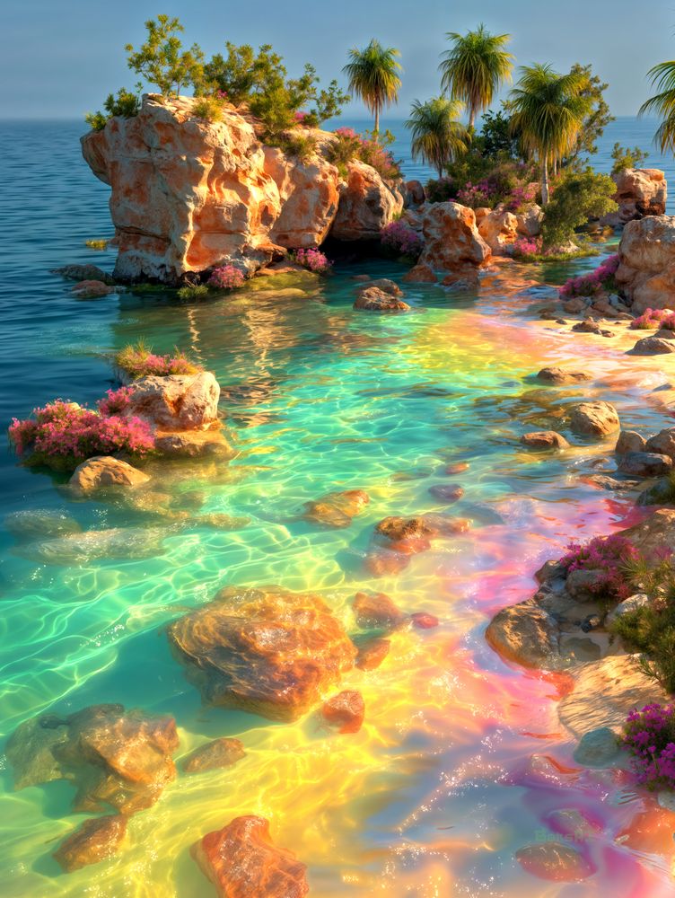 Art Print BonsAI - The Magic Lagoon