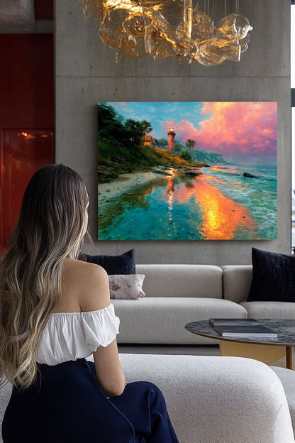Art Print BonsAI - Flame Beneath Water