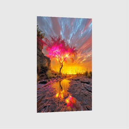 Art Print BonsAI - Glowing Memories
