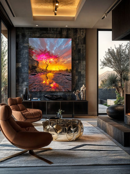 Art Print BonsAI - Glowing Memories