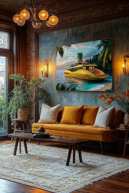 Art Print Future Form Studios AI - The Billionaire's Fruit