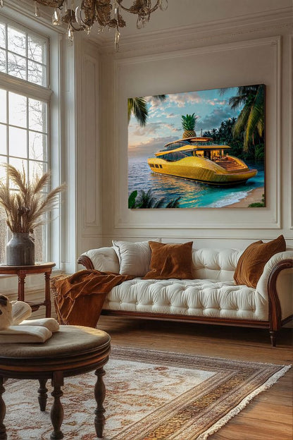 Art Print Future Form Studios AI - The Billionaire's Fruit