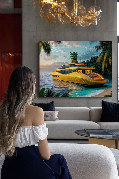 Art Print Future Form Studios AI - The Billionaire's Fruit
