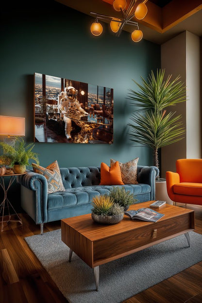 Art Print Future Form Studios AI - Astronaut After Hours