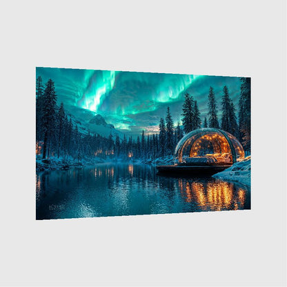 Art Print Future Form Studios AI  - One Night in the Dome
