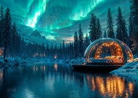 Art Print Future Form Studios AI  - One Night in the Dome