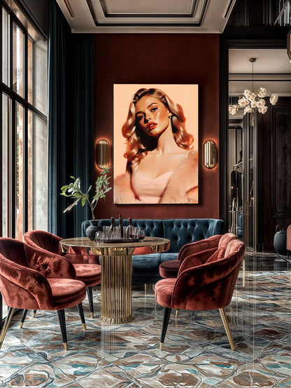 Art Print Alexandr Mihailov AI - Peach
