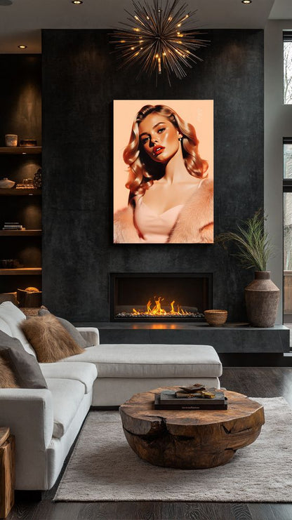 Art Print Alexandr Mihailov AI - Peach
