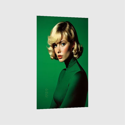 Art Print Alexandr Mihailov AI - Emerald Green