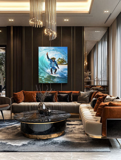 Art Print Kraurart AI - Wave Rider