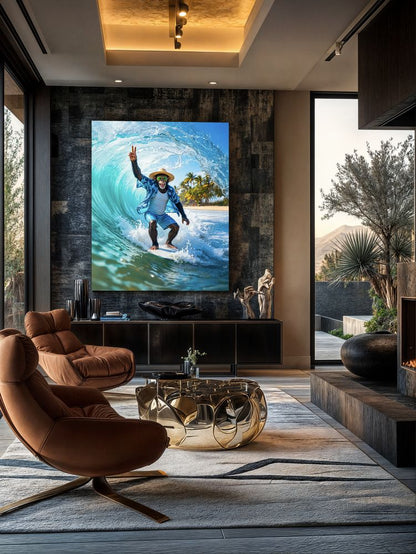 Art Print Kraurart AI - Wave Rider