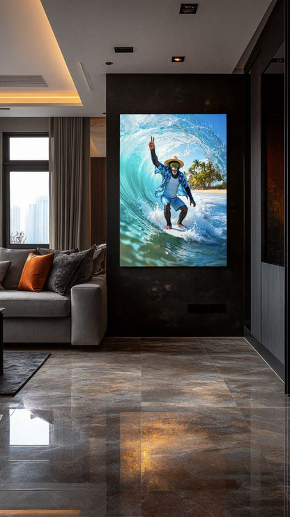 Art Print Kraurart AI - Wave Rider