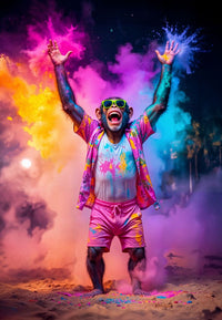 Art Print Kraurart AI - Festival of the Wild