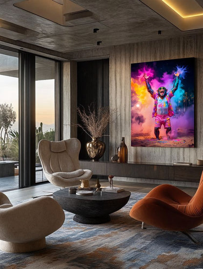 Art Print Kraurart AI - Festival of the Wild
