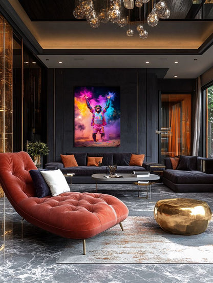 Art Print Kraurart AI - Festival of the Wild